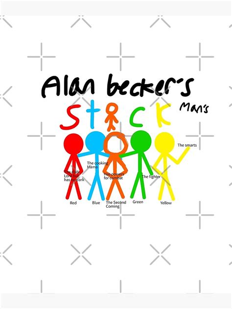 Alan Becker Gamingfunny Alan Becker Gaming Stickers Poster For Sale