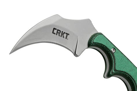 CRKT Keramin, Green Black, 2389 neck knife, Alan Folts design ...
