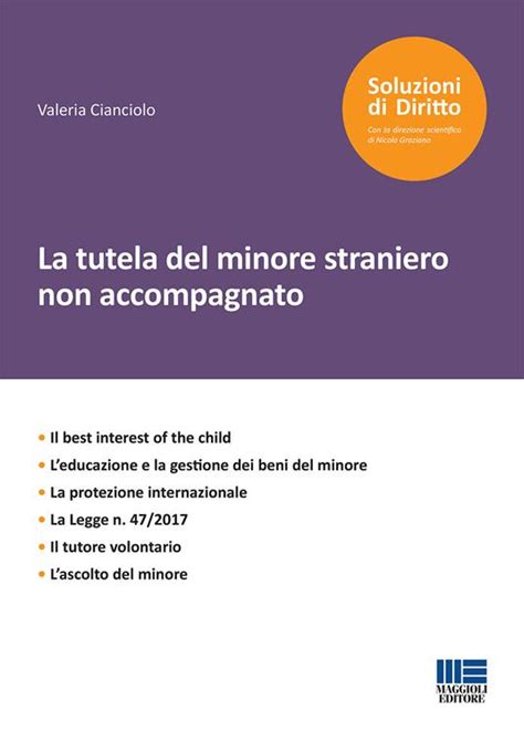 La Tutela Del Minore Straniero Non Accompagnato Valeria Cianciolo