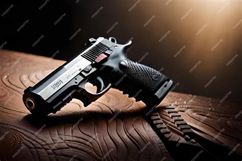 Premium AI Image | Photo of handgun aka pistol