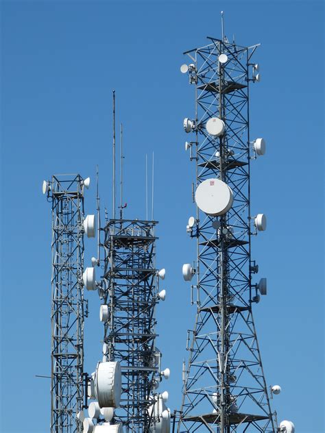 Banco De Imagens Tecnologia Antena Torre Mastro Telefone