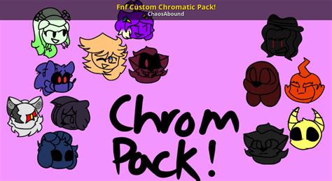 Fnf Custom Chromatic Pack [friday Night Funkin] [modding Tools]