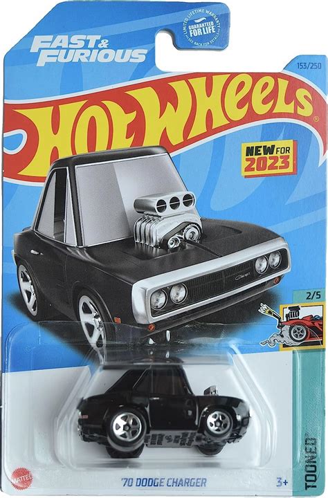 Hot Wheels Dodge Charger Tooned Black Amazon Mx Juguetes Y Juegos