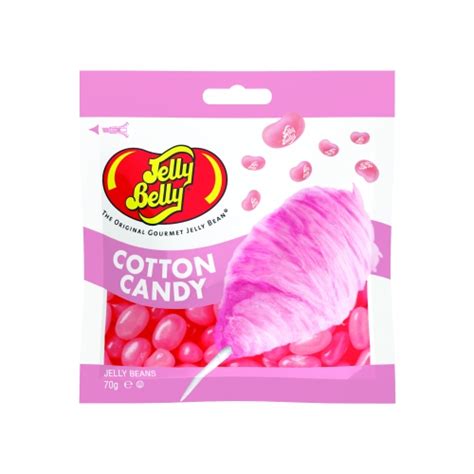Драже жевательное Jelly Belly Сахарная вата 70 гр. Сладости из США
