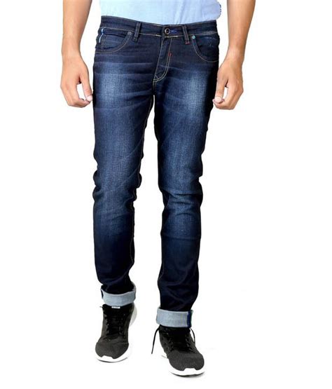 Circle Jeans Blue Slim Fit Jeans Buy Circle Jeans Blue Slim Fit Jeans