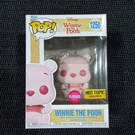 Jual Funko Pop Disney Winnie The Pooh WINNIE THE POOH Flocked 1250 Hot Topic Exclusive