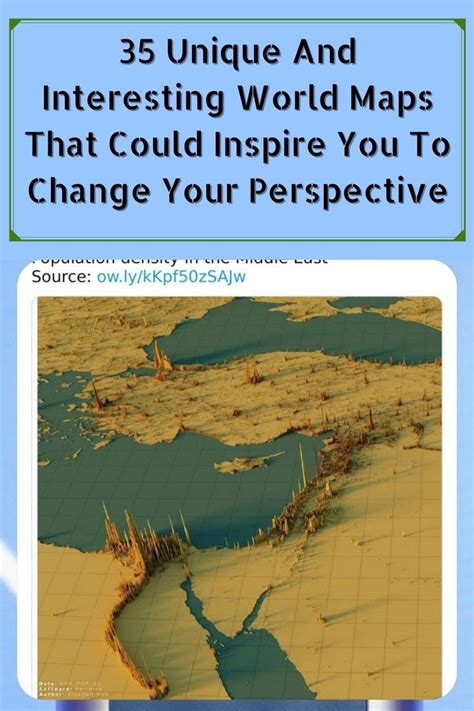 35 Unique And Interesting World Maps That Could Inspire You To Change