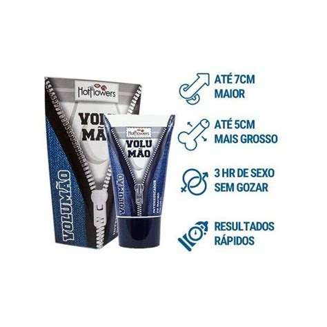 Gel Lubrificante Potencializador Volumão 15gr Sex Shop Shopee Brasil