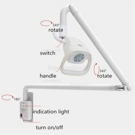 Kws Kd W W Led Lampe D Examen M Dical Type Daccroch Au Mur