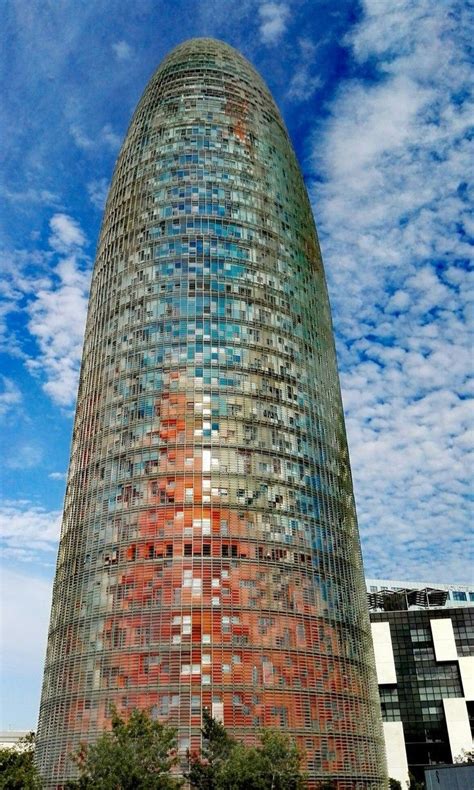 Torre De Agbar - Torre Glories (Torre Agbar) | 38 Story Skyscraper | Barcelona | French ...