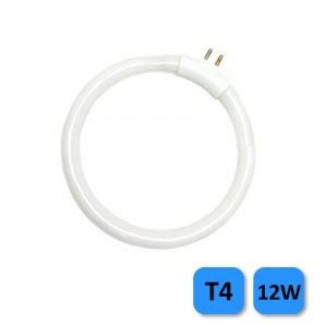T4 12W 120mm G5 6400K tube fluorescent circulaire