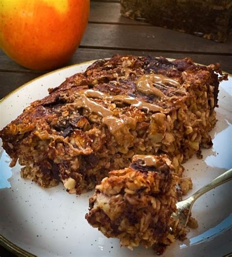 Porridge Al Forno Alle Mele E Cioccolato Al Ta Cucina Chiara