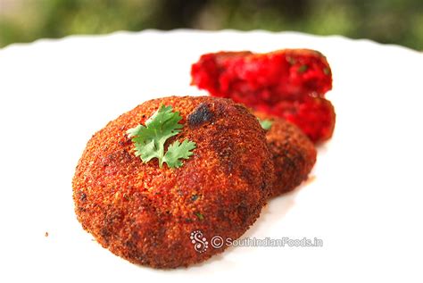 Beetroot Cutlet Beetroot Patties How To Make Step By Step Photos And Video