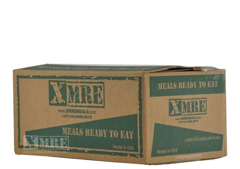 XMRE Military MRE Type - Standard 6 Pack