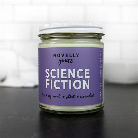 Science Fiction - scifi themed bookish scented candle – Novelly Yours