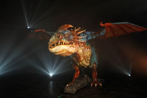 Deadly Nadder Dragon At Media Launch Event Nightfurylive How To