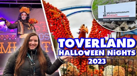 Toverland VLOG HALLOWEEN NIGHTS 2023 ALLE SPOOKHUIZEN SCARE ZONES