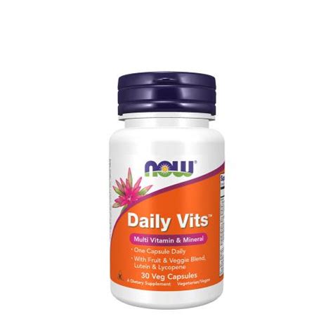 Now Foods Daily Vits (30 Capsule Vegetale)