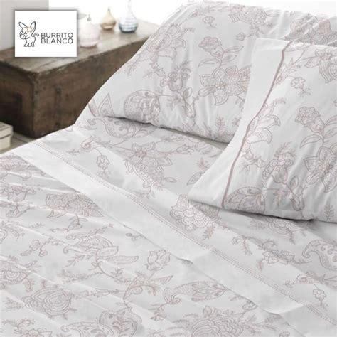 Gran Selección Nude J Sabana Burrito Blanco Salma Hogar