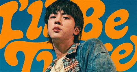 Jin Bts Mengungkap Poster Teaser Pra Rilis Untuk Ill Be There