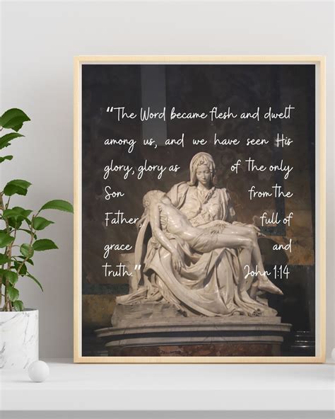 Printed Religious Art La Pieta Printmary & Jesusitaly Photography Catholic Decor 3 Sizes Digital ...