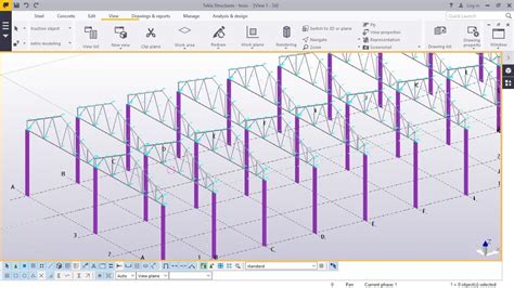 How To Create Trusses In Tekla Structures Otosection