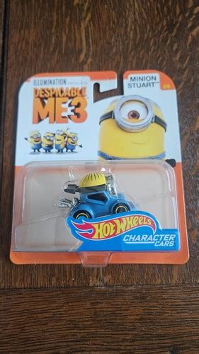 Hot Wheels Character Car DESPICABLE ME3 MINION STUART 887961413083 EBay