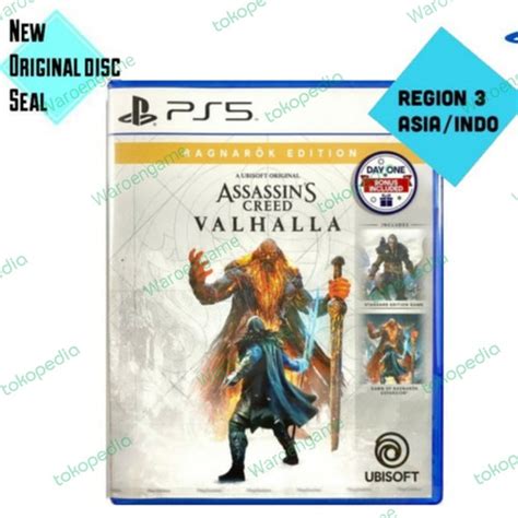 Jual Ps5 Assassins Creed Valhalla Ragnarok Edition Reg 3 English Ps5