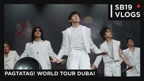 Sb19 Vlogs Pagtatag World Tour Dubai Youtube