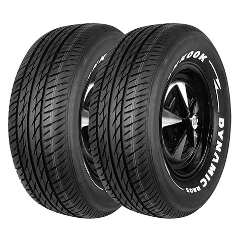 Combo Com 2 Pneus 24560r14 Hankook Dynamic Ra03 98h Letra Branca