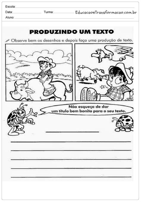 Atividade De Produção De Texto - 5