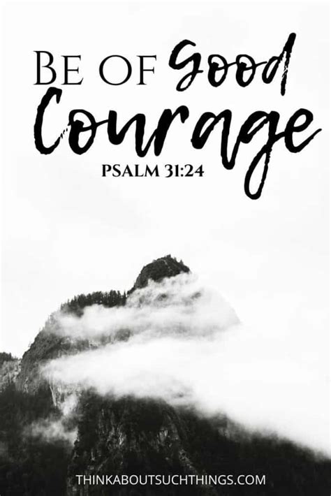 Bible Verses On Courage