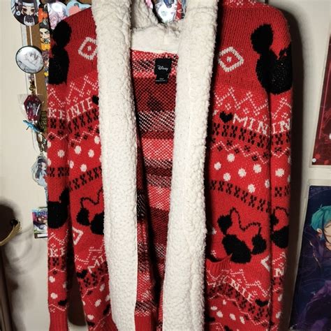 Hot Topic Sweaters Hot Topic Disney Mickey Mouse And Minnie Mouse