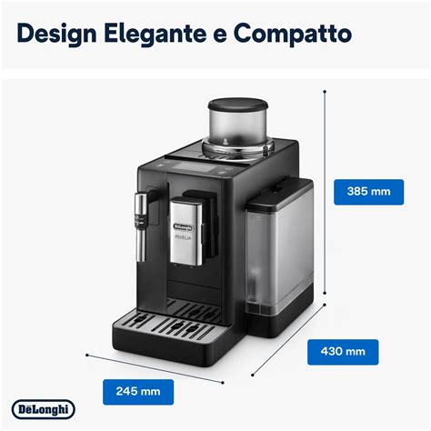 De Longhi Macchina Caffè Automatica Espresso con Macinacaffè e ...