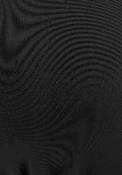 LASCANA Bügel Bikini Top Scallop schwarz Cup B 36