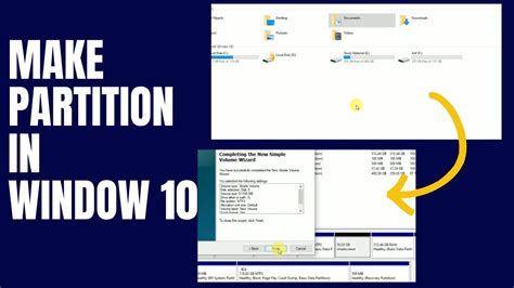 How To Create New Partition In Window 10 And Window 11 Windows Partition New Partition In 2023