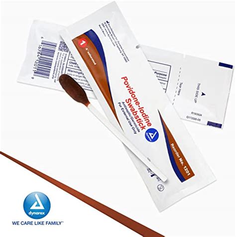 Povidone Iodine Prep Swab Sticks Medkart Online