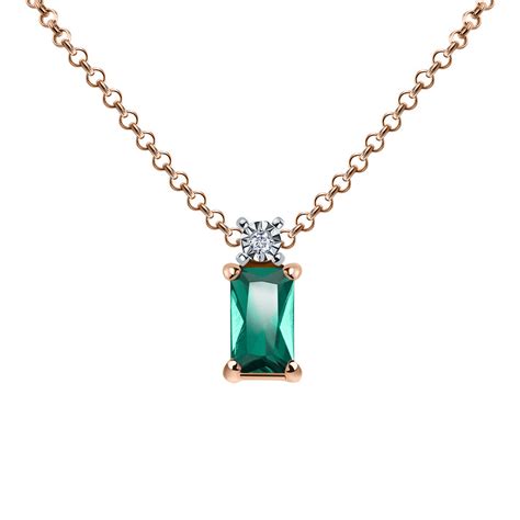 Золотая подвеска с изумрудами и бриллиантами БРИЛЛИАНТЫ ЯКУТИИ 70858 ...