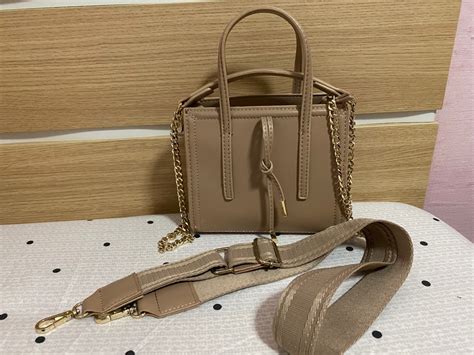 Zara Crossbody In Nude Women S Fashion Bags Wallets Cross Body Bags On Carousell
