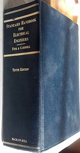 Standard Handbook Electrical Engineers Abebooks