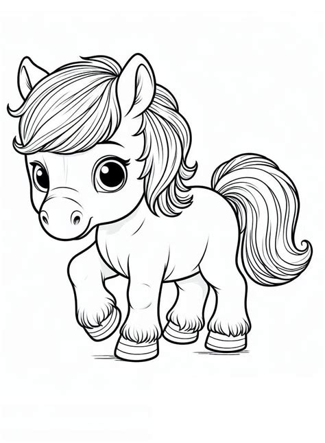 Desenho De Cavalinho Para Imprimir - 7