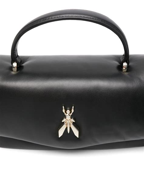 Patrizia Pepe Fly Bamby Shoulder Bag Black FARFETCH UK