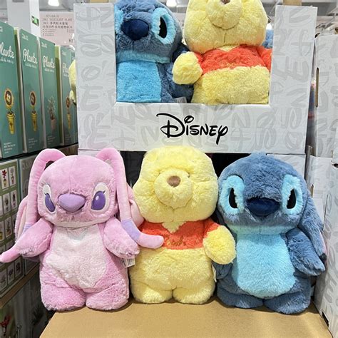 Stitch Winter Large Plush Hot Water Bottle Cartoon Anime Lilo Stitch Angel Women S Home Water