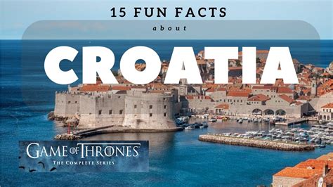 Fun Facts About Croatia You Need To Discover Youtube