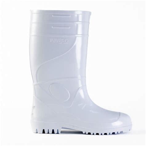 Bota PVC Cano Extra Longo Innpro Agro CA 36026 Branco Branco