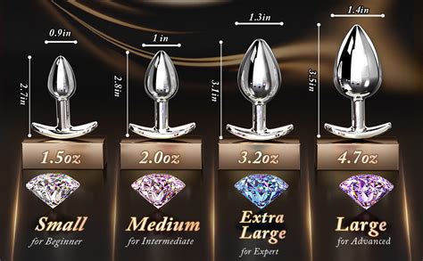 Amazon Anal Plug Beginner Set Anal Toys Beginner Piece Set Sex Toys With Crystal Hook