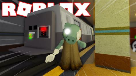 Bebe Milo Escapa De Piggy Zombie En Roblox Como Escapar Del Metro