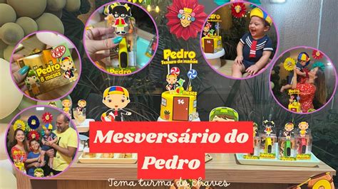 MESVERSÁRIO TURMA DO CHAVES Tema Kiko Festa preparativos