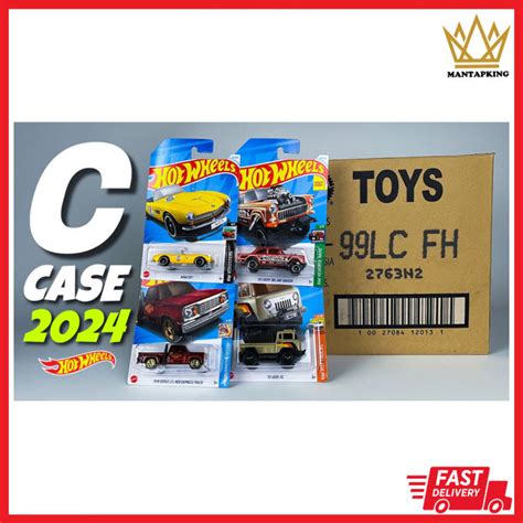 Hot Wheels Koleksi Case C 2024 Proton Saga Honda Civic SI 15 Mazda Mx 5 Miata BMW 507