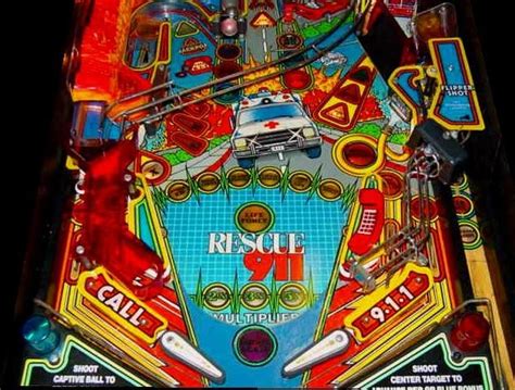 Rescue 911 Pinball Machine Gottlieb 1994 Image Gallery Pinside